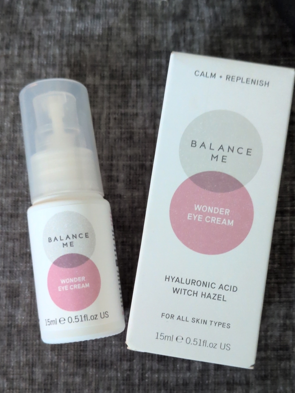 NIB Balance Me Wonder Eye Cream 15ml New In Box